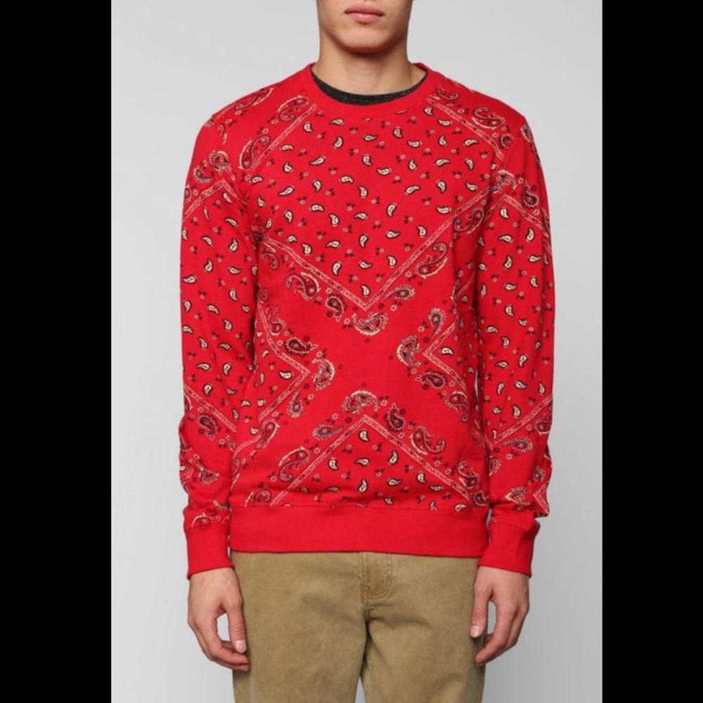 Character Hero Bandana Pullover Sweatshirt